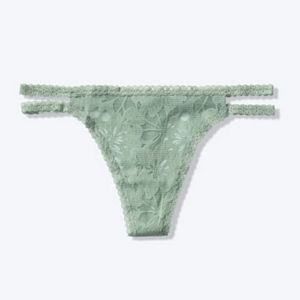 VS PINK Lace Strappy Thong Size S